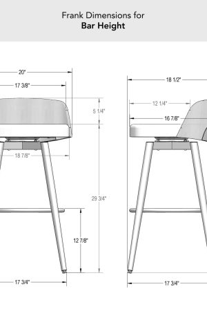 Bar Height Dimensions