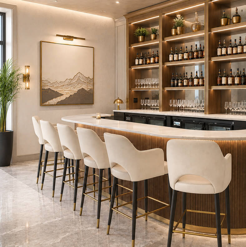 Hospitality bar stools