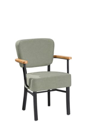 MTS Seating Dine Focus Green Arm Chair