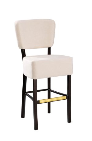 MTS Seating's Dine Focus Upholstered Bar Stool with Padded Thick Seat