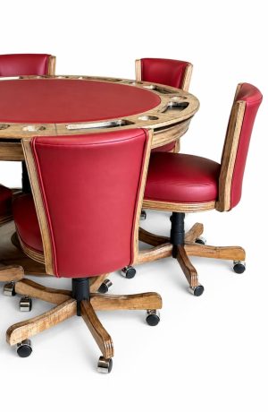 Darafeev's Liberty Table Game Set in Red