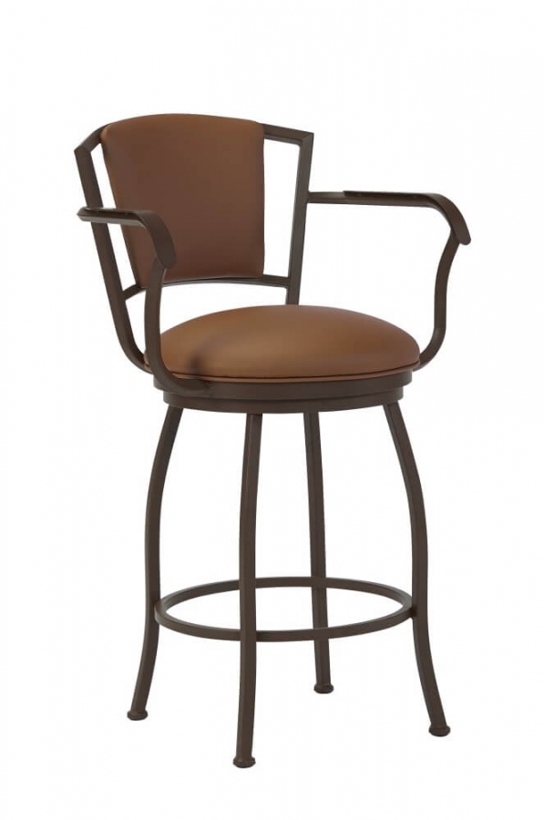 Buy Wesley Allen's Boise Swivel Counter Stool with Back Free shipping!