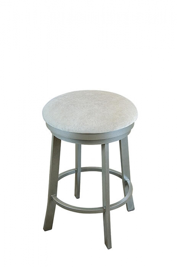 Hayward Backless Modern Swivel Stool