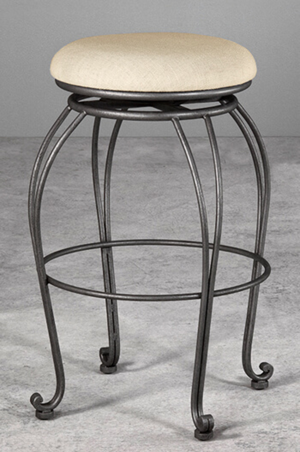 Eugene High End Backless Swivel Stool American Made Tap To Expand