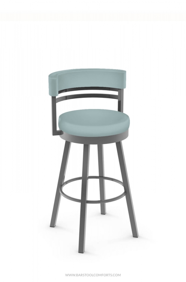 Buy Amisco Ronny Swivel Stool Free Shipping! • Barstool Comforts