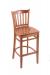 Holland's #3120 Hampton Medium All Wood Stool with Back and Footrest