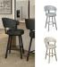 Amisco's Grissom Customizable Swivel Bar Stool in a Variety of Colors