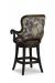 Fairfield's Melrose Swivel Wood Counter Stool with Arms (backside)