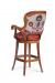 Fairfield Chair's Melrose Swivel Wood Counter Stool with Arms