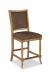 Fairfield's Burke Wooden Bistro Stool with Square Seat