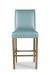 Fairfield Chair Co.'s Clark Wooden Bar Stool with Seat and Back Cushion