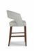 Fairfield's Bryant Modern Wooden Bar Stool with Arms