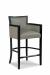 Fairfield's Albany Wooden Bar Stool with Arms and Back
