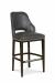 Fairfield's Darien Wooden Bar Stool with Upholstered Back