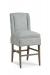 Fairfield Chair's Reed Upholstered Bar Stool with Backrest