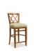 Fairfield Chair's Portsmouth Wood Counter Stool with Backrest