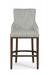 Fairfield Sawyer Wood Barstool with Upholstered Seat and Backrest