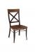 Amisco's Dining Chair with Distressed Wood Seat