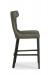 Fairfield's Gavin Wood Bar Stool with Upholstered Back and Seat