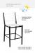 Features of the Palm Coast All-Weather Outdoor Bar Stool with Slat Back