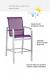 Features of the Landings Sling All-Weather Outdoor Bar Stool