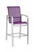 Woodard's Landings Outdoor Sling Bar Stool 30" with Arms and Tall Backrest