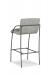 Fairfield Chair's Greta Modern Upholstered Bar Stool with Arms - Backside