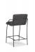 Fairfield Chair's Greta Modern Upholstered Counter Stool with Arms - Backside