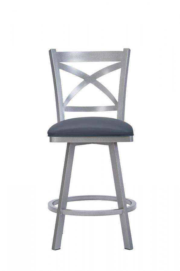 Buy Wesley Allen's Edmonton Swivel Kitchen Bar Stool with Back
