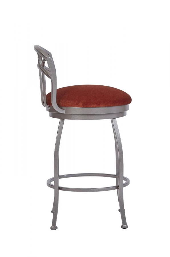 Buy Wesley Allen's Fresno Swivel Bar Stool with Back Free shipping!