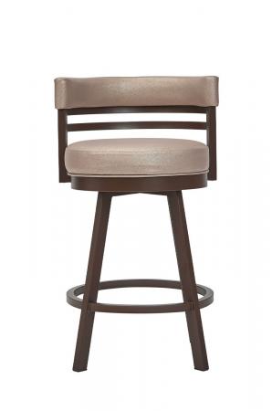 Buy Wesley Allen's Miramar Swivel Stool With Low Back • Free Shipping!