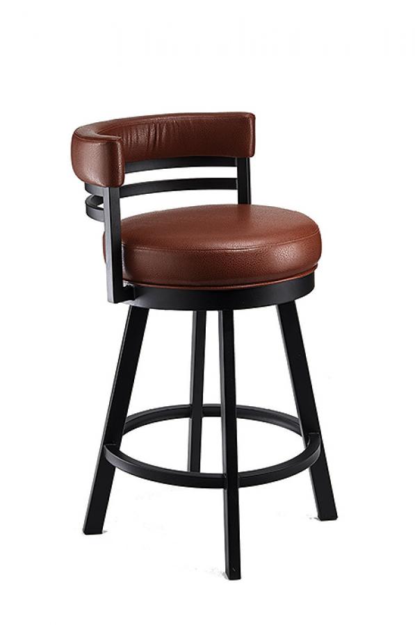 Buy Wesley Allen's Miramar Swivel Stool with Low Back • Free Shipping!
