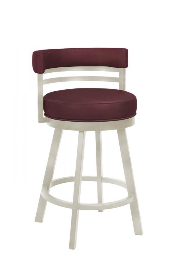 Buy Wesley Allen S Miramar Swivel Stool With Low Back • Free Shipping