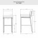 Amisco's Hanson Dimensions for Bar Height