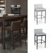 Amisco's Hanson Plus Customizable Bar Stool in a Variety of Colors