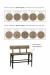 Amisco's Architect Bar Stool Bench Distressed Solid Wood Characteristics