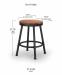Trica's Sal Bar Height Dimensions