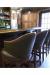 Fairfield's Gimlet Luxury Wood Bar Stools in Home Bar