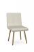 Amisco's Regent Gold Modern Upholstered Dining Chair