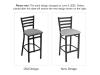 Please note: This stool design changed on June 4, 2025. Orders placed after this date will receive the new design shown on the right.
