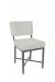 Wesley Allen's Miami Silver and Gray Modern Dining Chair