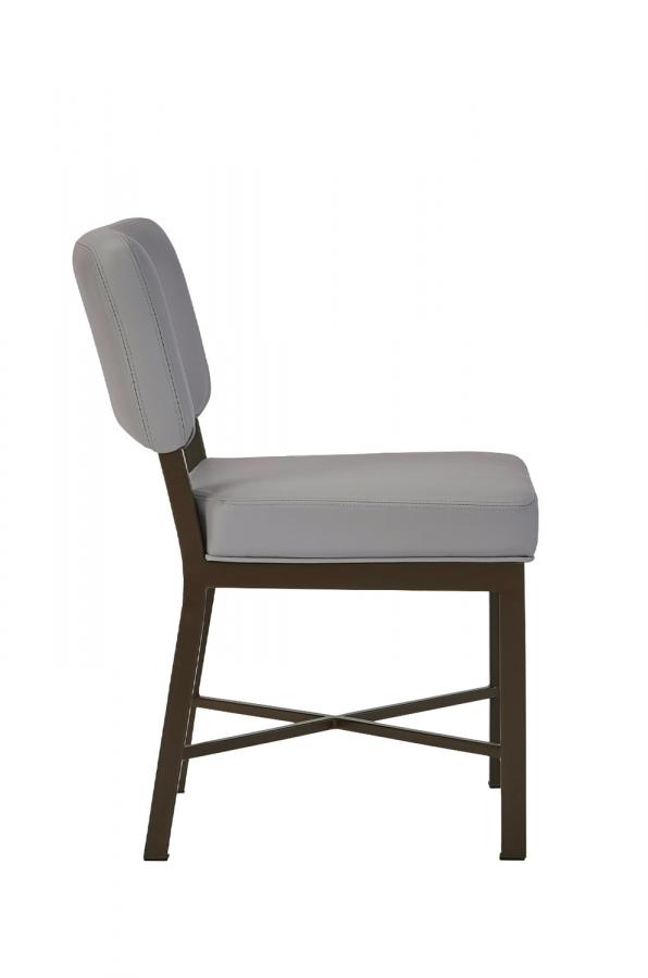 Buy Wesley Allen's Miami Modern Upholstered Dining Chair Ships Free!