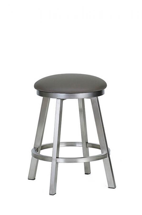 Buy Wesley Allen's Edmonton Backles Stainless Swivel Counter Stool