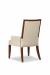 Fairfield Chair's Harvey Upholstered Arm Chair with Wooden Frame - Back View