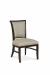 Fairfield's Mackay Armless Upholstered Wooden Dining Chair
