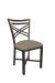 Wesley Allen's Raleigh Bronze Dining Chair with Cross Back