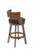 Maple Wood Finish: Rustic Pewter • Seat Cushion: Annapolis Granite, fabric