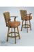 Darafeev's 910 Traditional Luxury Wood Bar Stool with Arms
