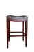 Adalynn Backless Saddle Stool for Traditional Kitchens