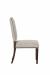 Fairfield's Josephine Upholstered Wood Dining Chair with Nailhead Trim - View of Side